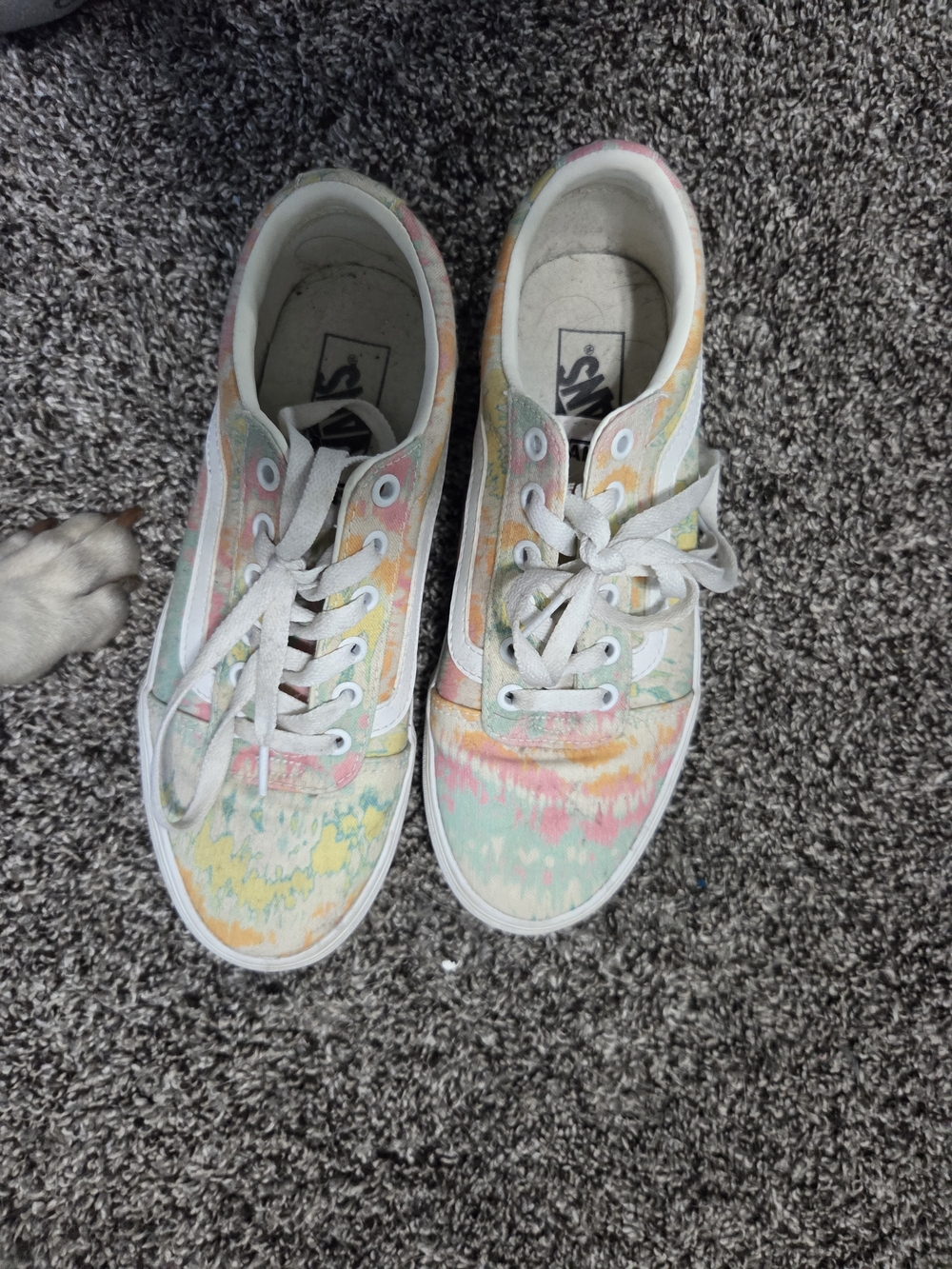 Women's Tie-dye Vans shoes